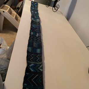 Handmade Guatemalan wrap around belt